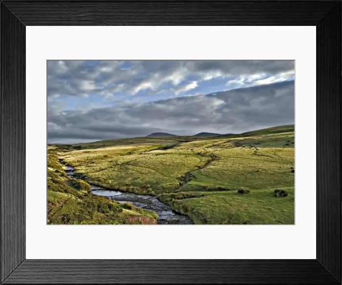 Framed Print : Landscape in Beacon Brecons Framed Print : Landscape in Beacon Brecons