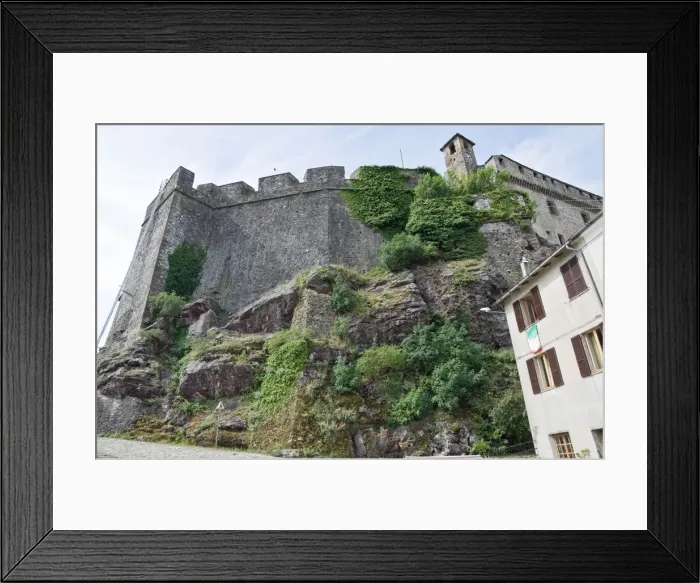 Framed Print : Bardi Castle. Emilia-Romagna. Italy Framed Print : Bardi Castle. Emilia-Romagna. Italy