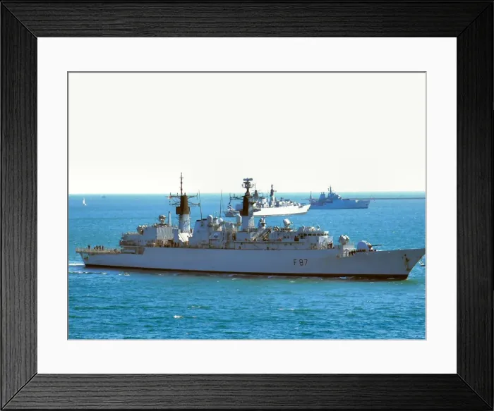 Framed Print : hms chatham Framed Print : hms chatham