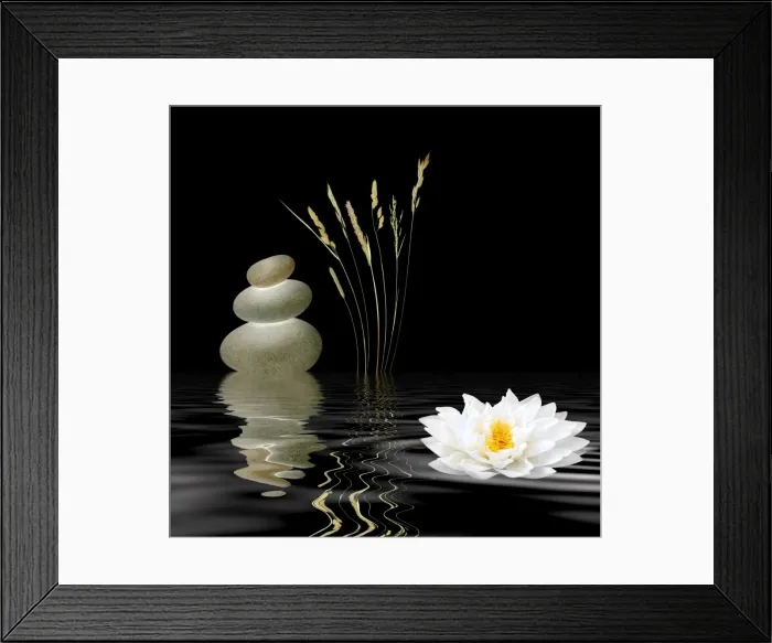 Framed Print : Zen Symbols Framed Print : Zen Symbols