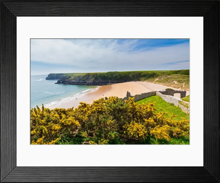 Framed Print : Barafundle Bay Wales Framed Print : Barafundle Bay Wales