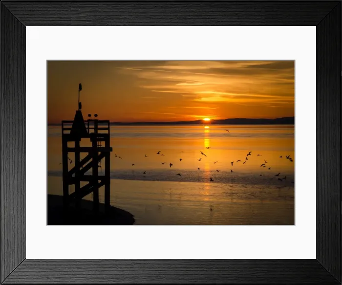 Framed Print : Silloth Sunset Framed Print : Silloth Sunset