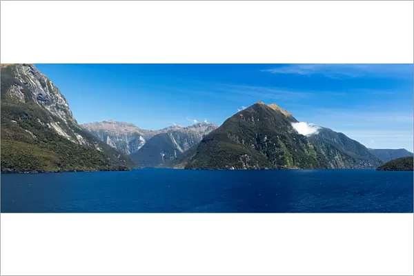 Fjord of Doubtful Sound in New Zealand