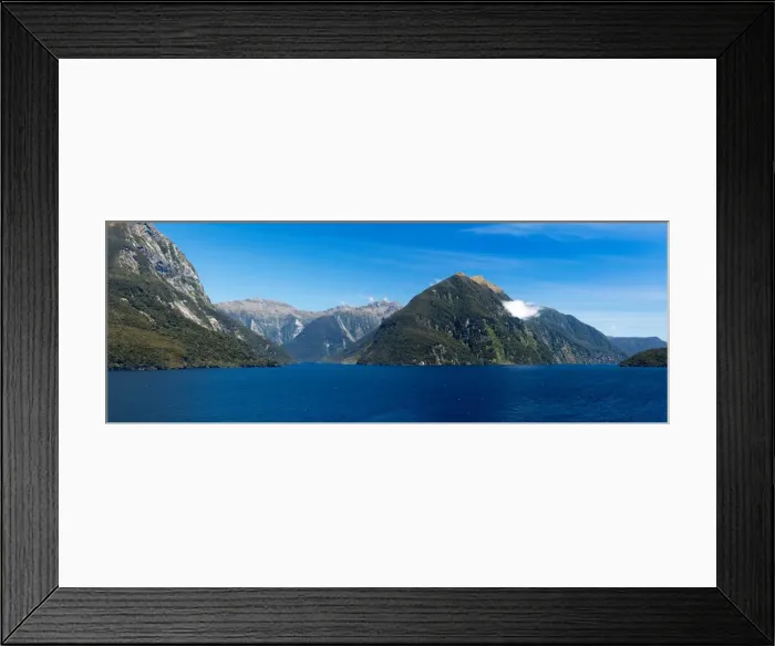 Framed Print : Fjord of Doubtful Sound in New Zealand Framed Print : Fjord of Doubtful Sound in New Zealand