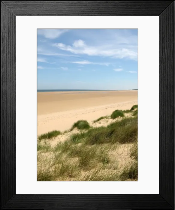 Framed Print : Dunes at Holkham sands, North Norfolk Framed Print : Dunes at Holkham sands, North Norfolk