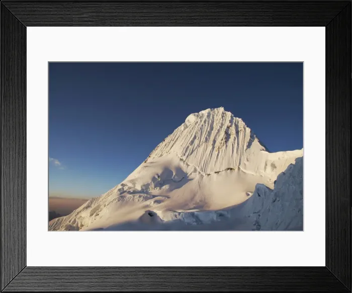 Framed Print : beautiful peak alpamayo Framed Print : beautiful peak alpamayo