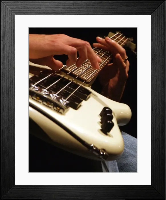 Framed Print : bass guitar Framed Print : bass guitar