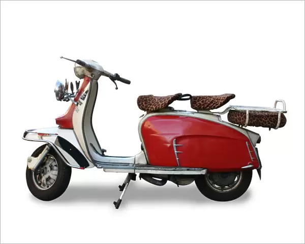 vintage motor scooter