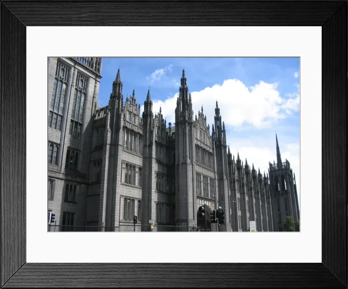 Framed Print : church in aberdeen Framed Print : church in aberdeen