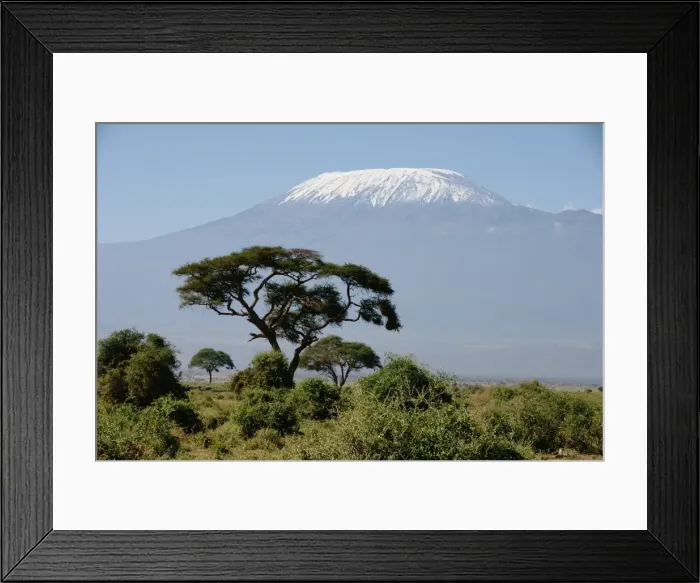 Framed Print : Kilimanjaro Framed Print : Kilimanjaro
