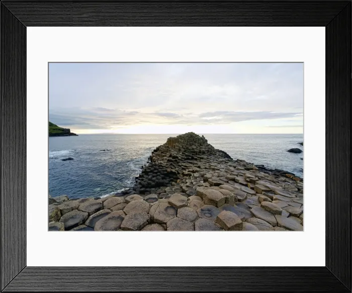 Framed Print : The Giants Causeway Framed Print : The Giants Causeway