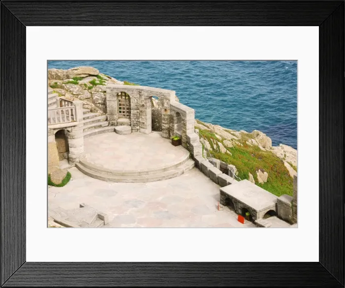 Framed Print : Minack theatre in Cornwall, UK Framed Print : Minack theatre in Cornwall, UK