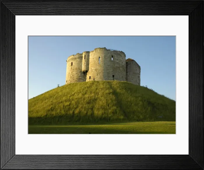 Framed Print : cliffords tower, york Framed Print : cliffords tower, york