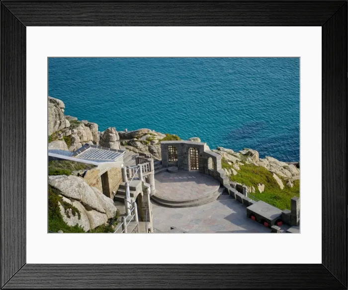 Framed Print : The Minack theatre Framed Print : The Minack theatre