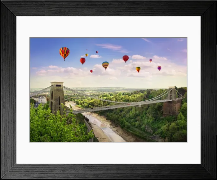 Framed Print : Clifton Suspension Bridge Framed Print : Clifton Suspension Bridge