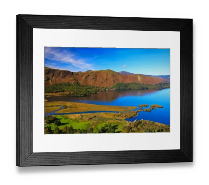 Framed Print : Catbells in the English Lake District Framed Print : Catbells in the English Lake District