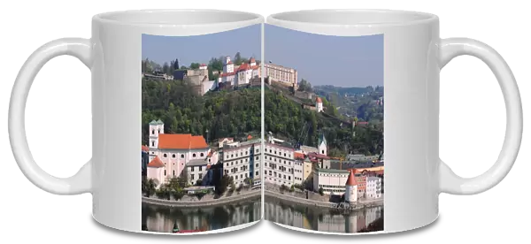 Passau. passau, veste oberhaus, festung, schaiblingsturm