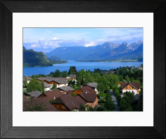 Framed Print : St. Gilgen Framed Print : St. Gilgen