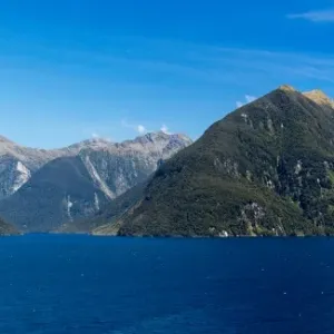 Fjord of Doubtful Sound in New Zealand Fjord of Doubtful Sound in New Zealand