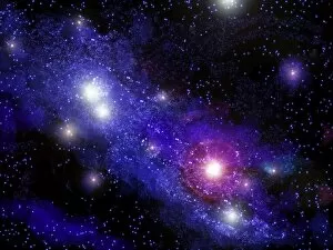 Blue Gallery: Nebula 01