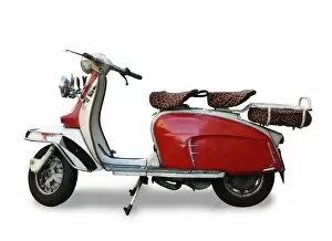 Fotolia Collection: vintage motor scooter